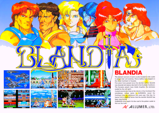 Blandia Arcade Game Cover